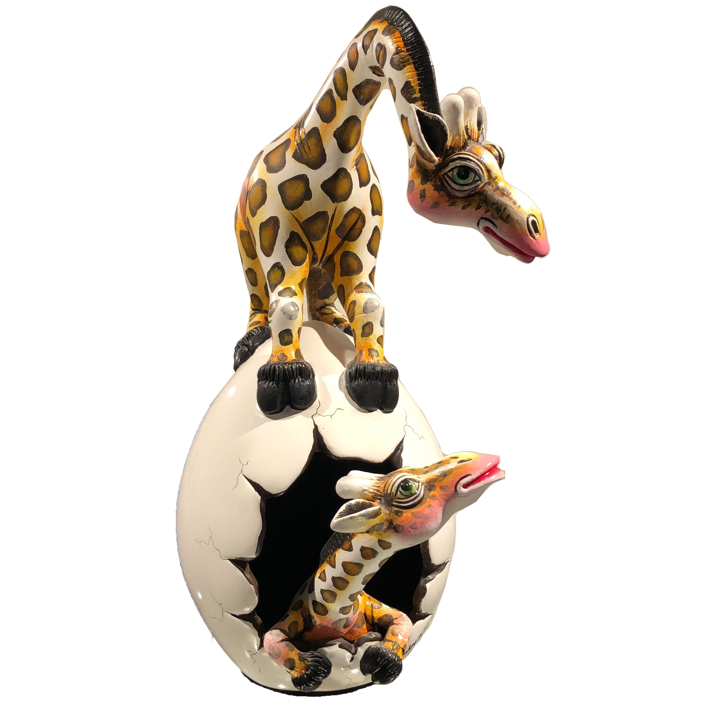 Carlos and Albert Maternal Egg Giraffe 